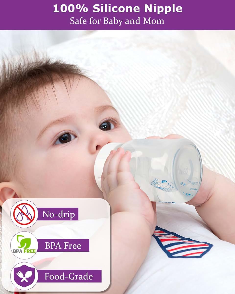 Sippy Nipple for Dr. Brown's Bottles | Variable Flow Silicone Nipples