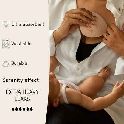 Curve by CacheCoeur Essential Night Reusable Nursing Pads