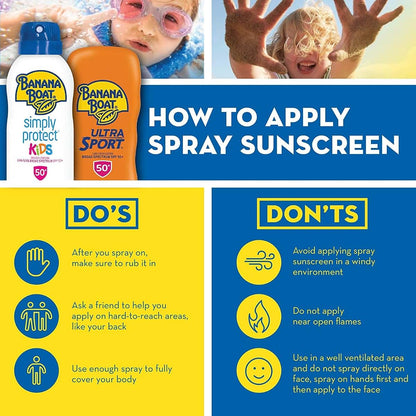 Banana Boat Kids Max Protect & Play Lotion, 4 Ounce Sun Care