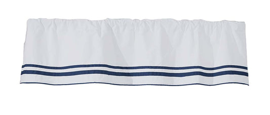 Soho Window Valance Bedding - Navy