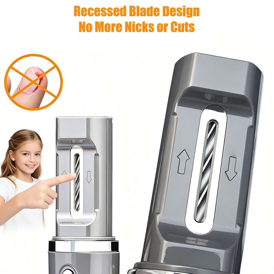 BabyOneStop Electric Nail Clipper, Pen-Shaped Portable Trimmer