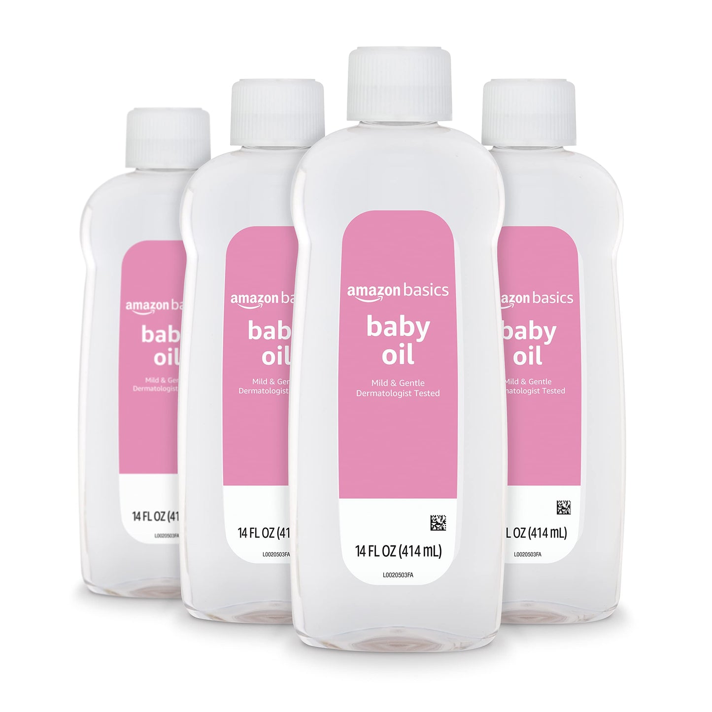 Amazon Basics Baby Oil 4 Pack