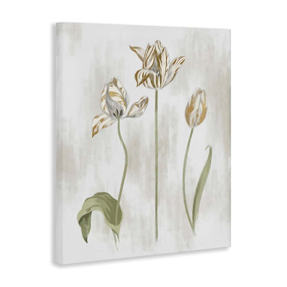 Stupell Industries Golden Irises Floral Landscape Canvas Wall Art, 36 x 48 Inch