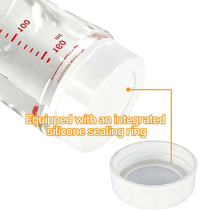 XTSWFC 8Pack Baby Bottle Caps for Pigeon Bottles, Travel and Storage Bottle Lids Replacement, Soft & Safe Bottle Lid (photo 3)