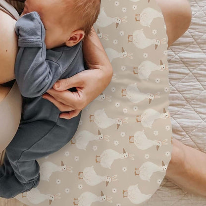 Selgkds Easter Animal Print Nursing Pillow Cover (photo 3)