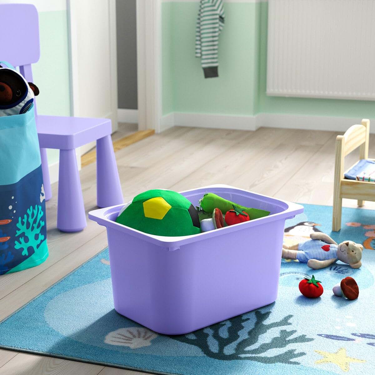 ProTuning Trofast Storage Combination with Boxes White/Lilac