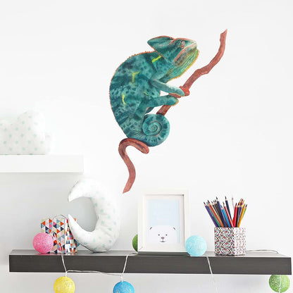 Chameleon Animal Wall Decal Sticker for Nursery Decor | Removable PVC Art