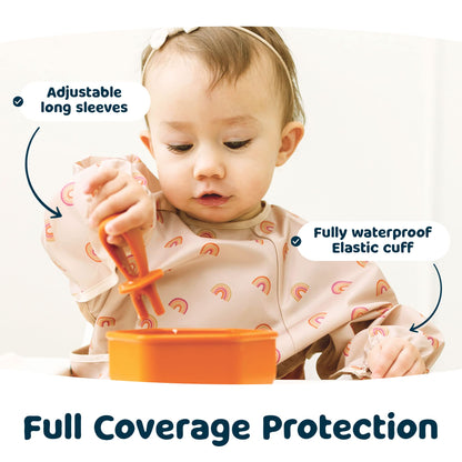 Tiny Twinkle Long Sleeve Waterproof Bib