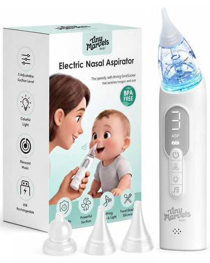 Nasal Aspirator for Baby with Suction Modes