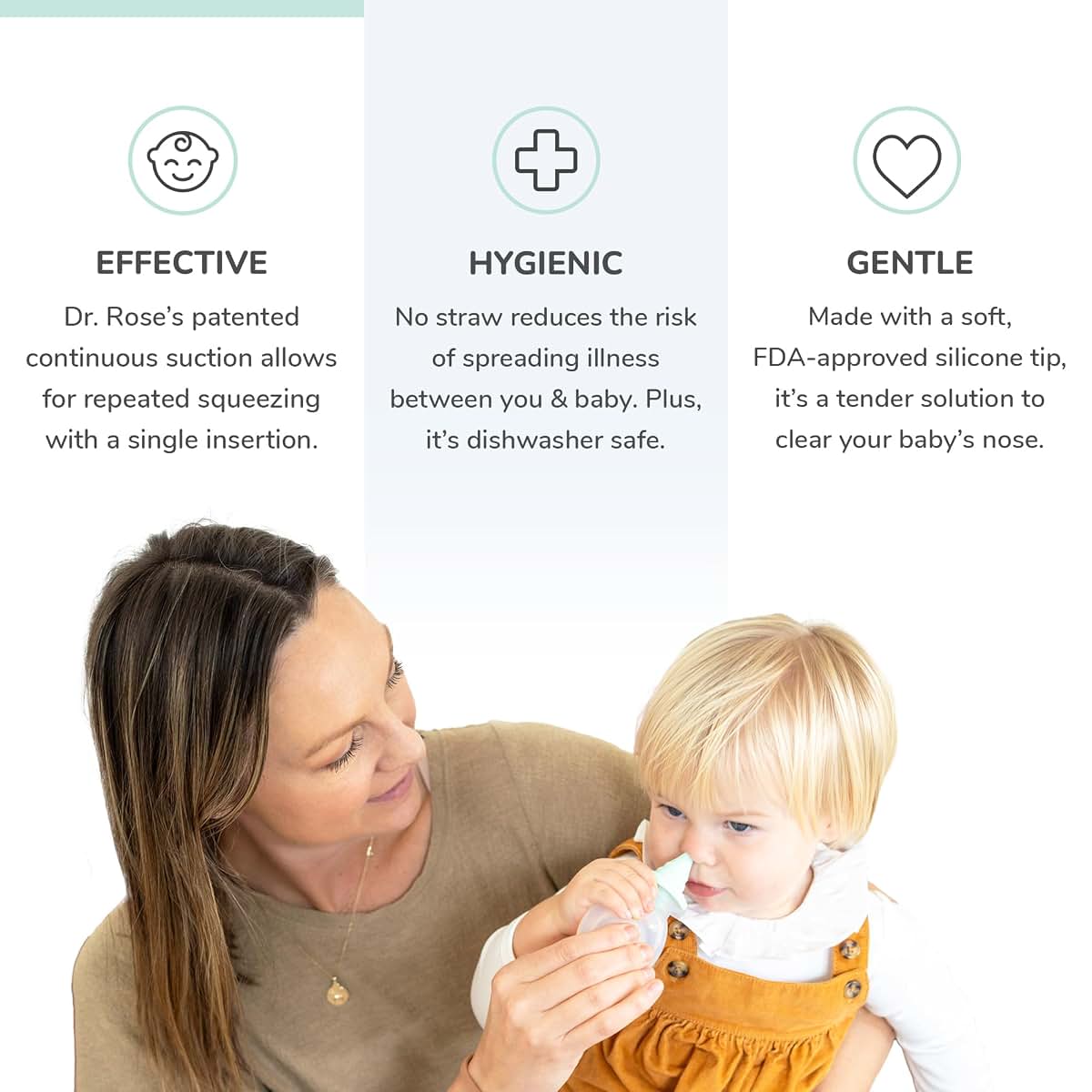 Doctor Rose's Dr. Rose's Nasal Aspirator for Babies (photo 3)