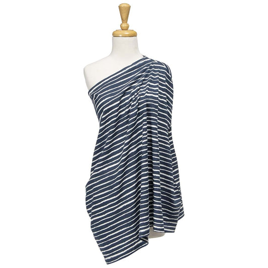 Trend Lab Navy Stripe Multi-Use Nursing Cover