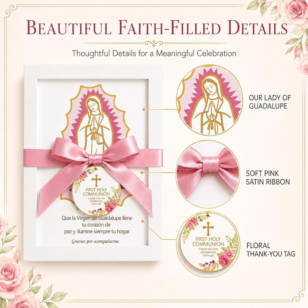 SimpleLiv Virgen De Guadalupe Picture Frames - 6 Piece Set (photo 3)
