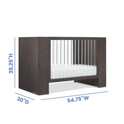 Delta Children Aerin 4-in-1 Convertible Crib - Rustic Grey