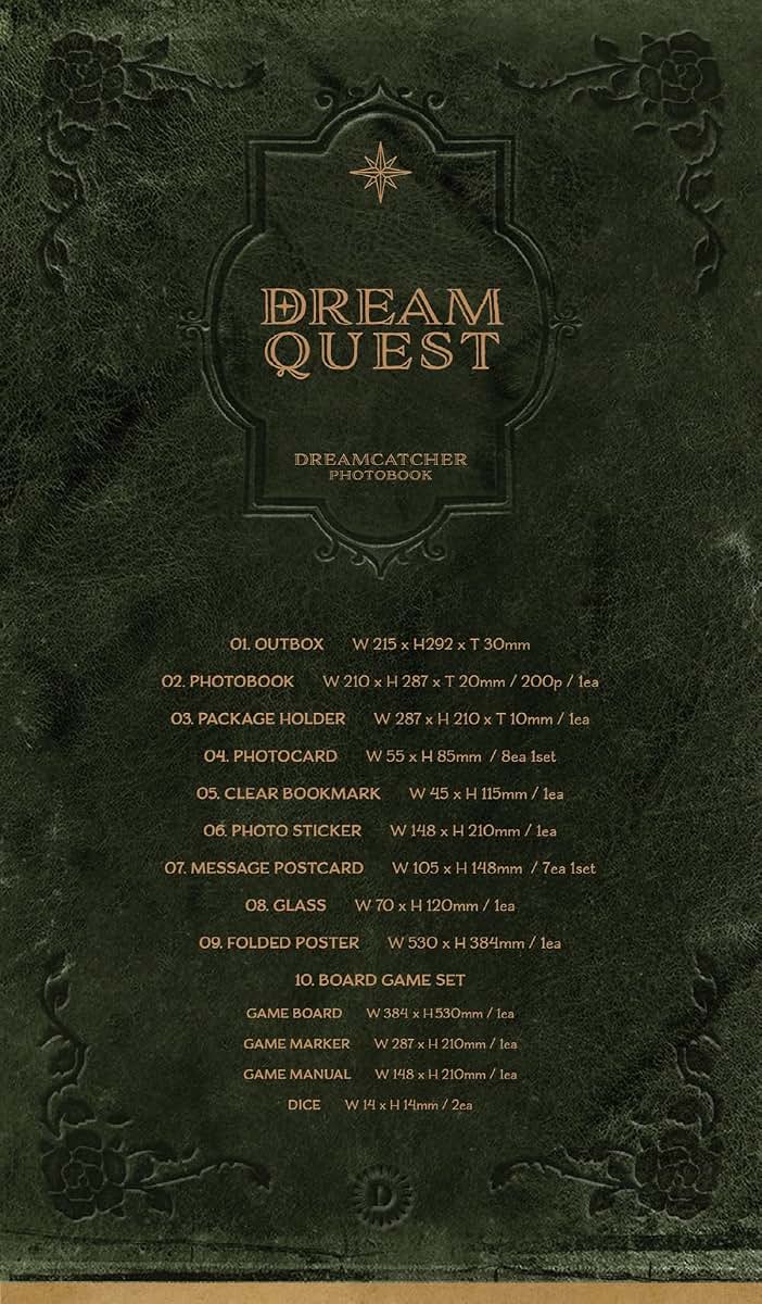 Dreamus Dreamcatcher Official Photobook Dreamquest In Green