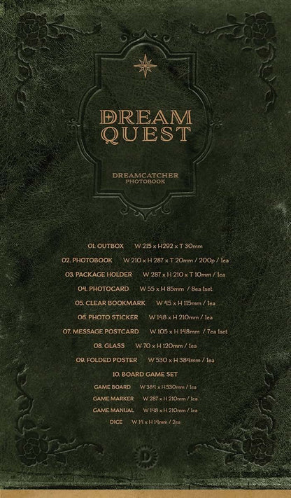 Dreamus Dreamcatcher Official Photobook Dreamquest In Green