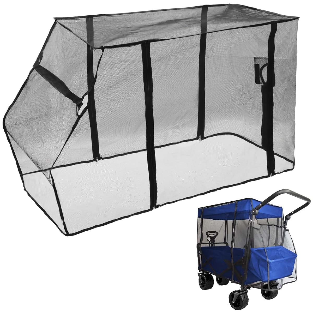 Mesh Bug Cover for Wagons | Mosquito Net Outdoor Accessory