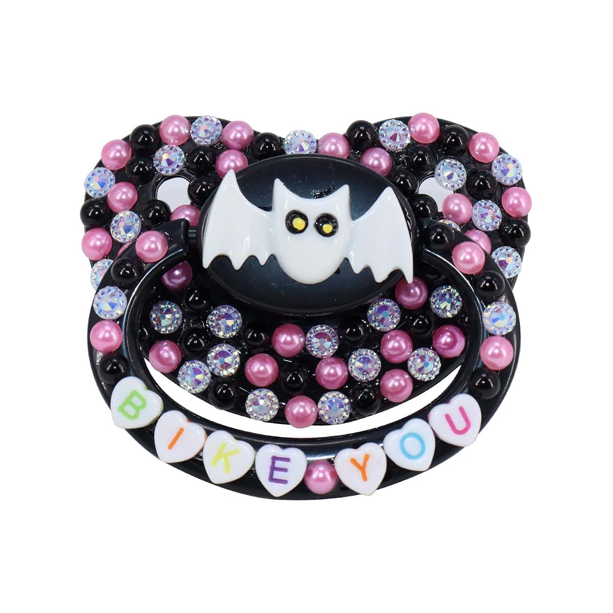 Adult Pacifier with Diamond Accents for Snoring Relief