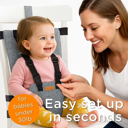 Compact Travel High Chair Seat for Baby and Toddler