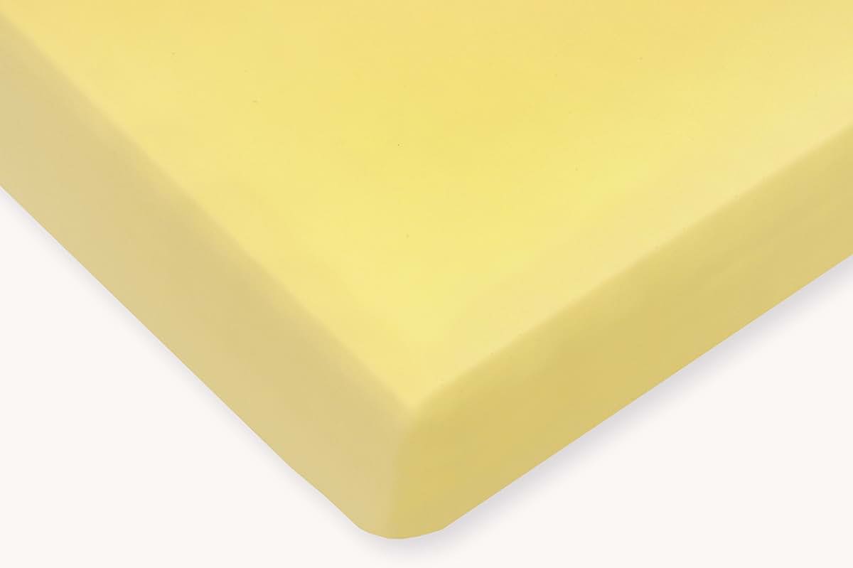 ProductPro Trade OrganicPro 100% Organic Turkish Cotton Fitted Crib Sheet (2 Pack) (Pink & Yellow) (photo 3)