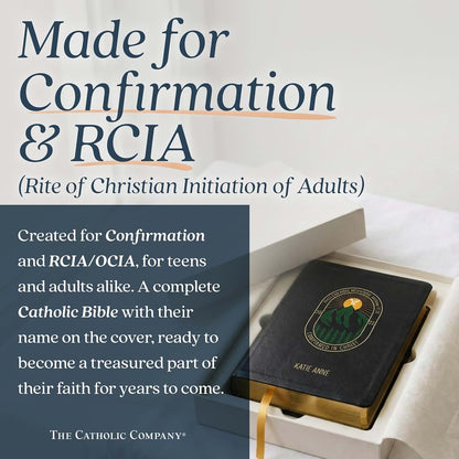 The Catholic Company Personalized Confirmation Adventure Bible, NABRE Edition