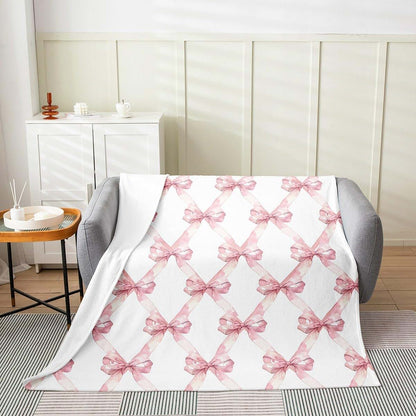 Manfei Flannel Fleece Throw Blanket for Kids & Home Decor