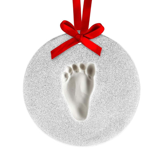 Lil Peach Lil' Peach Baby Handprint or Footprint Christmas Ornament Kit