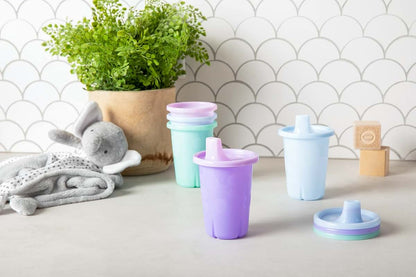 TOMY Intl. Take & Toss Sippy Cups Pastel 20 Count