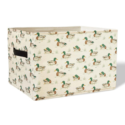 Mallard Duck Storage Basket Organizer for Toys and Clothes
