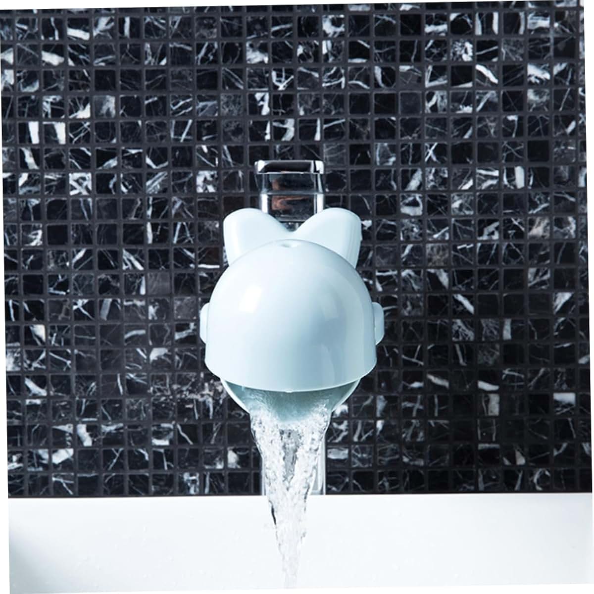 Merryhapy Dolphin Faucet Extender for Bathroom and Kitchen Sinks