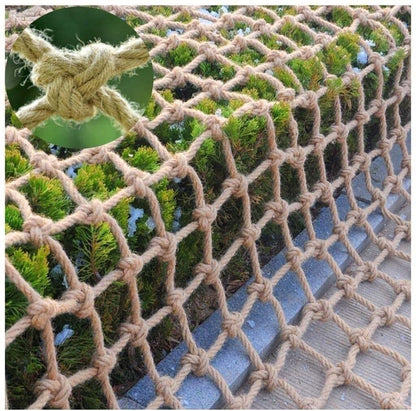Hynet Hemp Rope Netting For Treehouse And Balcony Railing (photo 2)