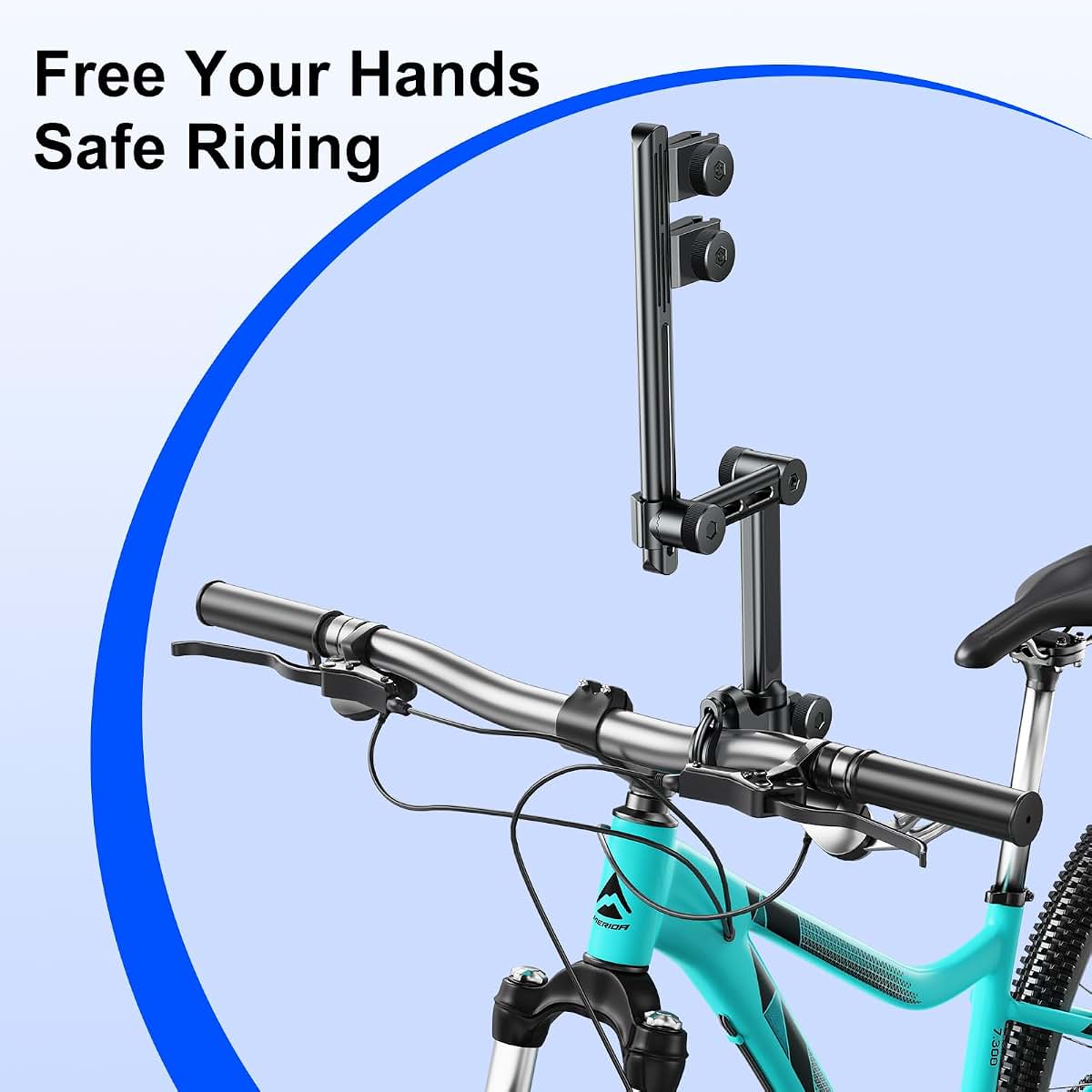 Nediea Stroller Umbrella Holder, Trifold Adjustable Attachment Clamp