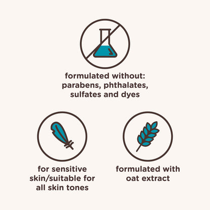 Aveeno Kids Sensitive Skin Face and Body Wash Oat Extract