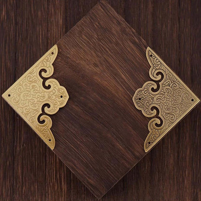 Solid Brass Corner Guards for Furniture Edge Protection