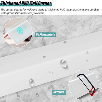 PVC Wall Corner Protector Guard for Edges and Corners