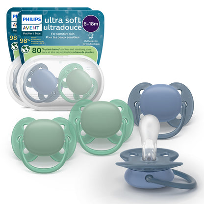 Philips Avent Ultra Soft Pacifiers 4 Pack