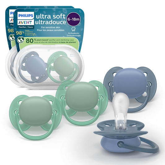 Philips Avent Ultra Soft Pacifiers 4 Pack