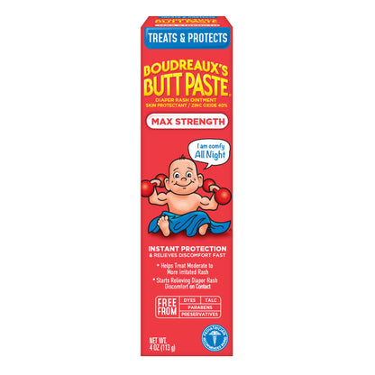 Boudreaux's Butt Paste Max Strength Diaper Rash Cream