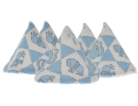 Beba Bean Washable Cotton Pee-Pee Teepees That Shield Baby Boys Pee During Diaper Changes. Makes a Great add-on Gift