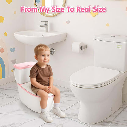 BabyOneStop 3-in-1 Toddler Potty Training Toilet With Flushing Sound