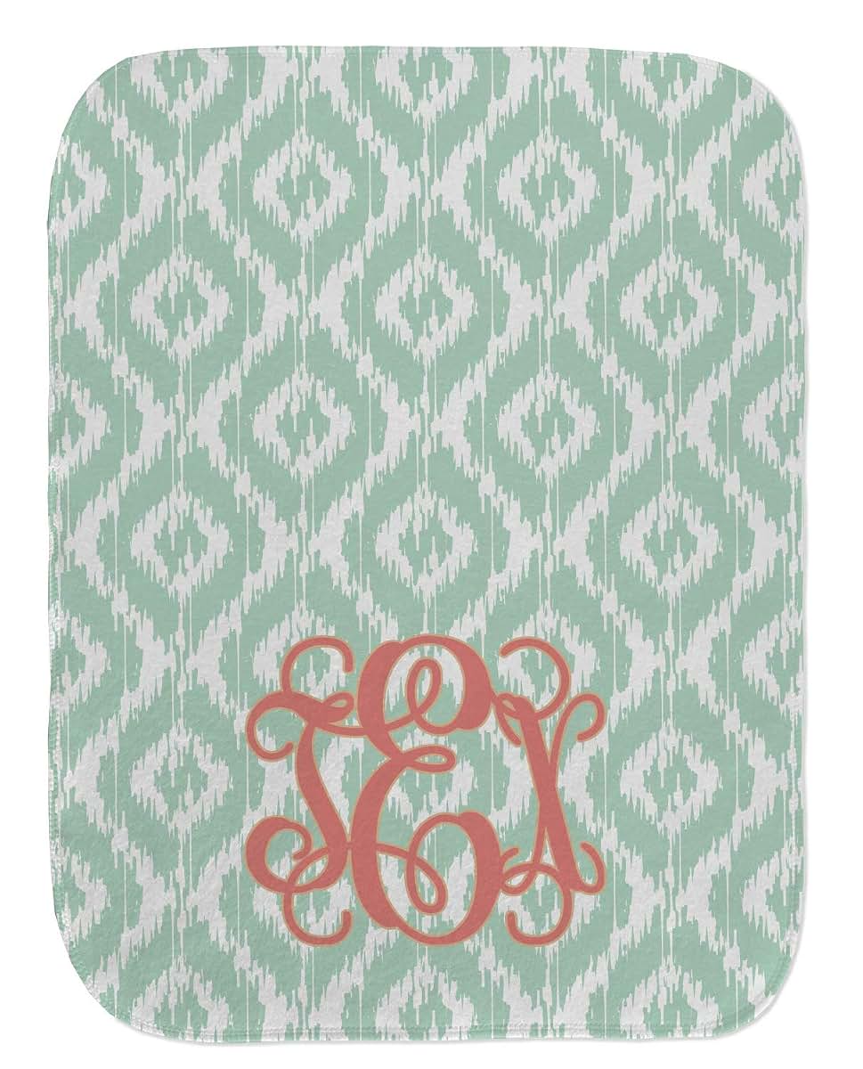 Baby Milano Personalized Monogram Burp Cloth - Fleece - Single (photo 2)