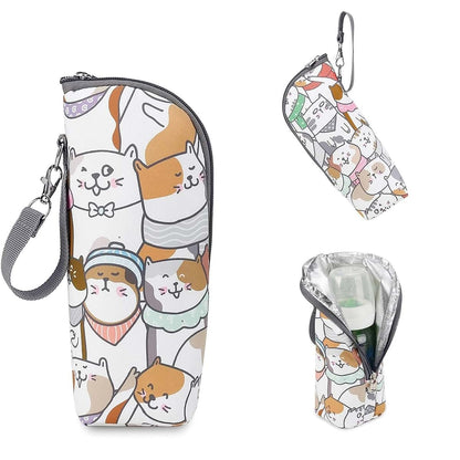 Ubxvamm Portable Baby Bottle Bag Travel Case With Insulated Design (photo 2)