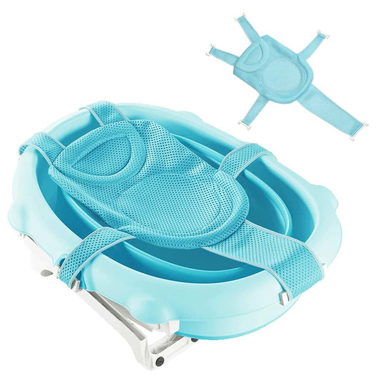 WFIST Baby Bath Seat Support Net Soft Headrest Baby Bath Cushion Pad, Breathable Newborn Infant Bathtub Shower Mesh