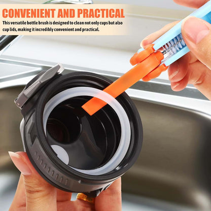 Pretyzoom Bottle Cleaning Brush Set for Bottles and Cups