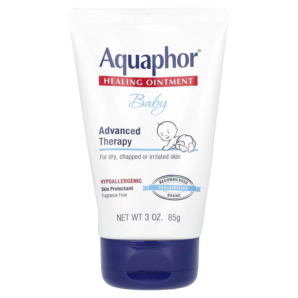 Aquaphor Baby Advanced Therapy Healing Ointment Skin Protectant (3 Count)