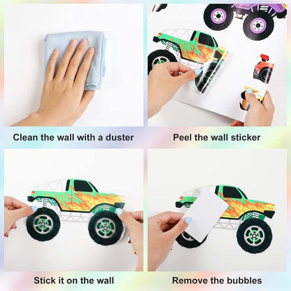 Zonon Trucks Wall Decal Stickers