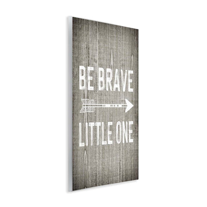 Stupell Industries Be Brave Little One Rustic Adventure Wall Art