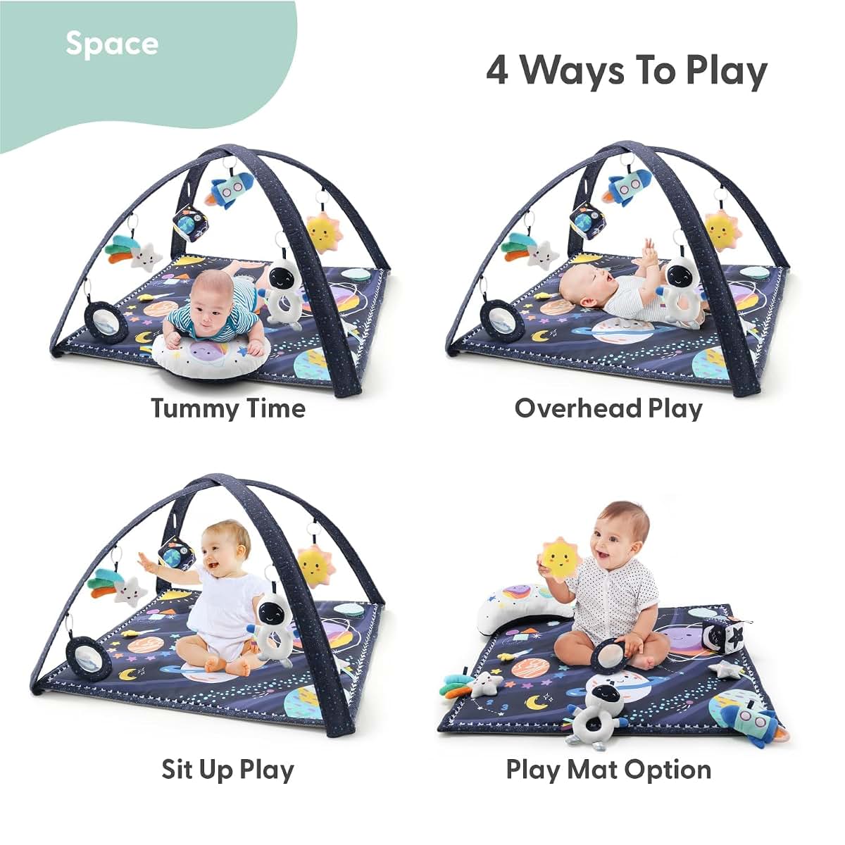 Farallon Brands The Peanutshell Space Baby Play Gym