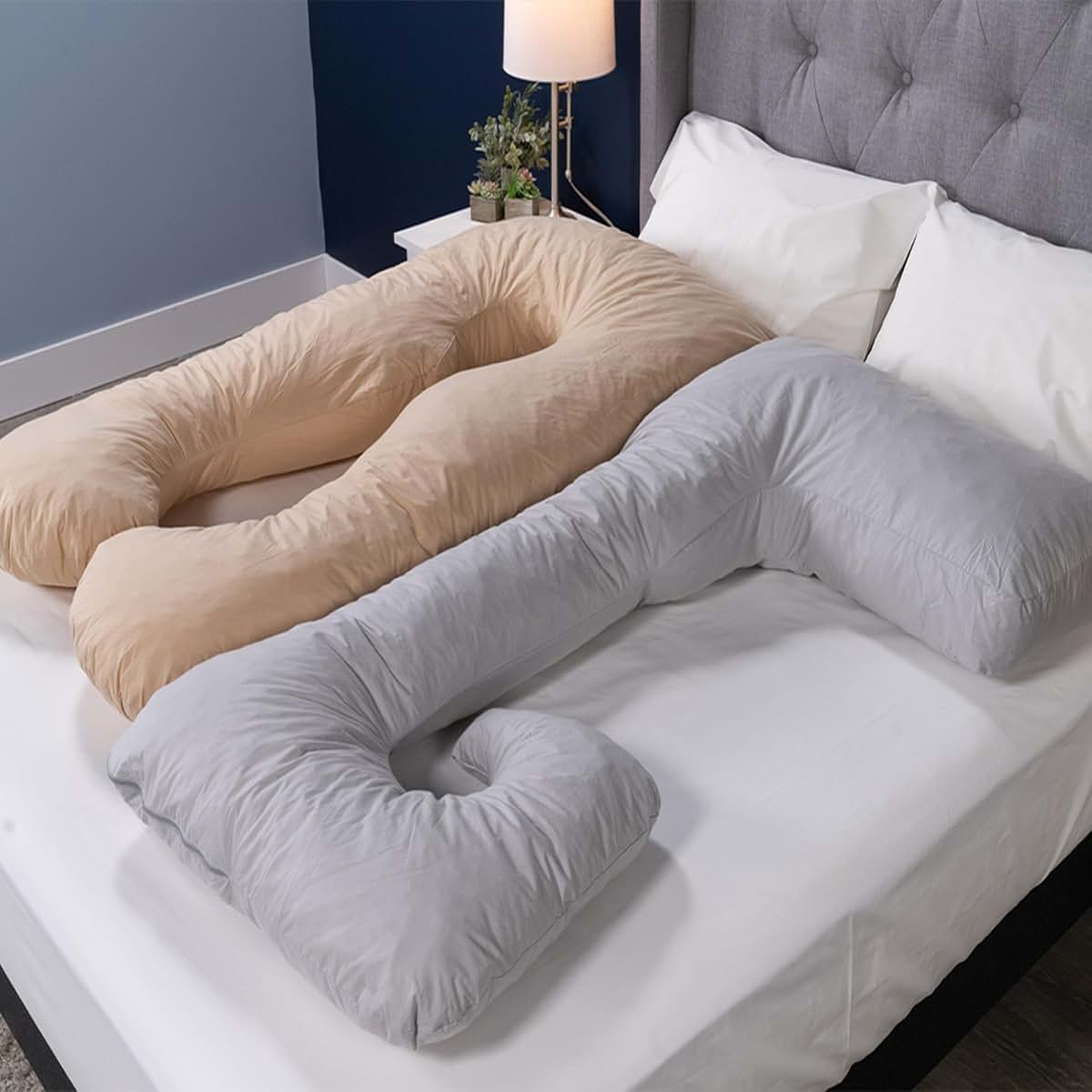 MyPillow Double U Shape Maternity Pillow for Full Body Support