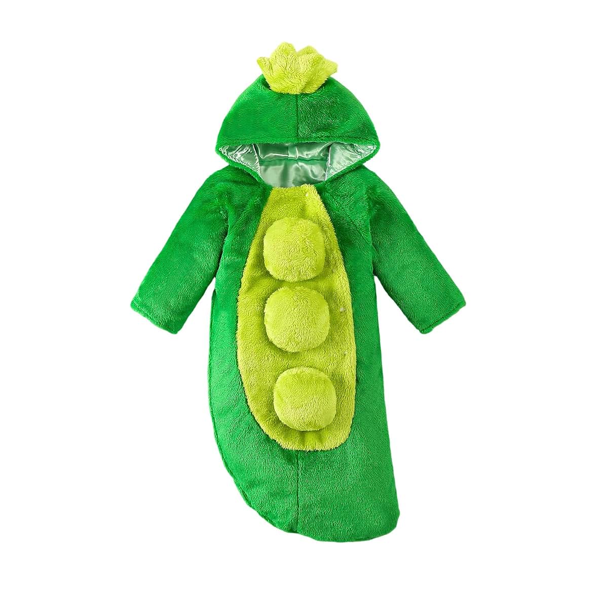 Green Pea Costume Sleep Sack for Newborn Baby