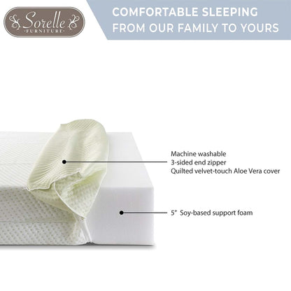 Sorelleuk Sorelle Furniture Bunny Aloe Mattress Foam Core (photo 2)